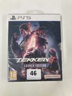 PLAYSTATION 5 TEKKEN 8 LAUNCH EDITION CONSOLE GAME (SEALED)