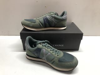 ARMANI EXCHANGE GREEN SHOES - SIZE 7