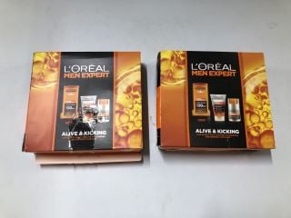 2 X L'ORÉAL PARIS MEN EXPERT ALIVE & KICKING GIFT SETS