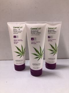 6 X CANNACELL BOTANICAL BODY LOTION 236ML