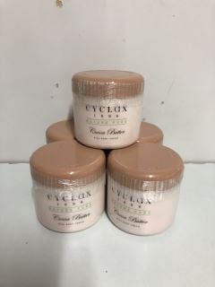 5 X CYCLAX 1896 NATURE PURE COCCA BUTTER 300ML