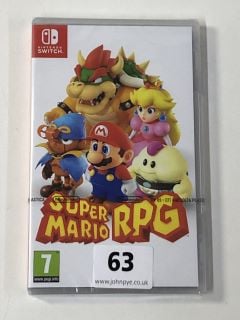 NINTENDO SWITCH SUPER MARIO RPG CONSOLE GAME (SEALED)