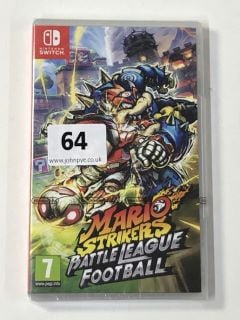 NINTENDO SWITCH MARIO STRIKERS BATTLE LEAGUE FOOTBALL CONSOLE GAME (SEALED)