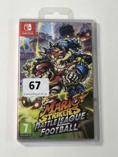 NINTENDO SWITCH MARIO STRIKERS BATTLE LEAGUE FOOTBALL CONSOLE GAME (SEALED)