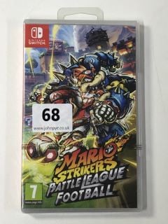 NINTENDO SWITCH MARIO STRIKERS BATTLE LEAGUE FOOTBALL CONSOLE GAME (SEALED)