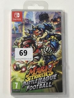 NINTENDO SWITCH MARIO STRIKERS BATTLE LEAGUE FOOTBALL CONSOLE GAME (SEALED)