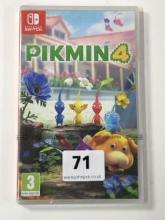 NINTENDO SWITCH PIKMIN 4 CONSOLE GAME (SEALED)