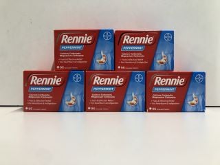 BOX OF RENNIE PEPPERMINT - BEST BEFORE: 03/2027