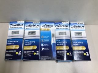 BOX OF CLEARBLUE PREGNACY TESTS - BEST BEFORE: 03-04-2027