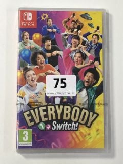 NINTENDO SWITCH EVERYBODY 1 2 SWITCH CONSOLE GAME (SEALED)