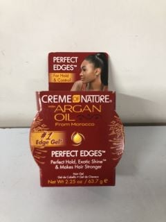 BOX OF CREME OF NATURE WITH ARGAN OIL PERFECT EDGES HAIR GEL