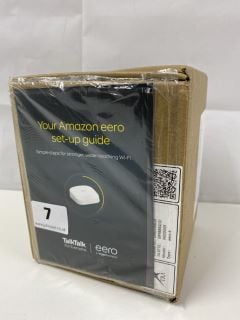 EERO 6 DUAL-BAND MESH WIFI ROUTER MODEL:N010001 (SEALED) - RRP.£99