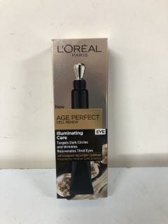 BOX OF L'ORÉAL PARIS AGE PERFECT CELL RENEW ILLIMINATING CARE