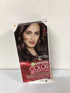 BOX OF BARNIER COLOUR SENSATION HAIR DYE