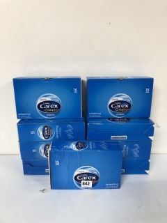 9 X CAREX COMPLETE REFRESHING HAND CLEANING WIPES