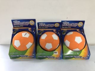 3 X STAY ACTIVE KICKER BALL