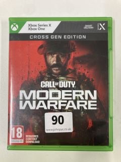 XBOX SERIES X / XBOX ONE CALL OF DUTY MODERN WARFARE III CROSS GEN EDITION CONSOLE GAME (ID REQUIRED 18+)