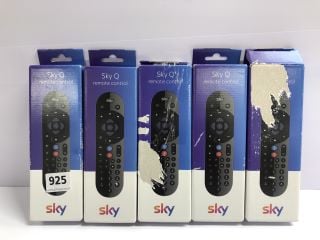 5 X SKY Q REMOTE CONTROLS