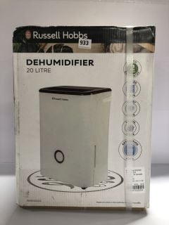 RUSSELL HOBBS 20 LITRE DEHUMIDIFIER