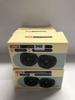 6 X LOGIK 2.0 PC SPEAKERS