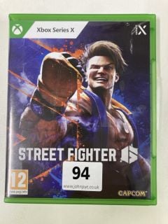 XBOX SERIES X STREET FIGHTER CONSOLE GAME