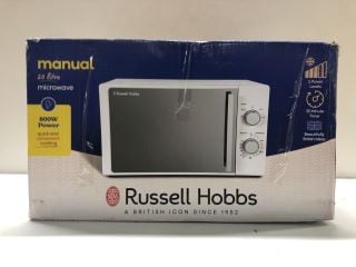 RUSSELL HOBBS MANUAL 20 LITRE MICROWAVE MODEL: RHM2060