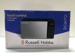 RUSSELL HOBBS TOUCH CONTROL 20 LITRE DIGITAL MICROWAVE MODEL: RHMT2005B