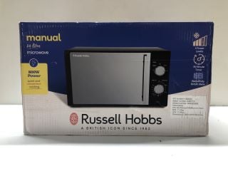 RUSSELL HOBBS MANUAL 20 LITRE MICROWAVE MODEL: RHM2060B