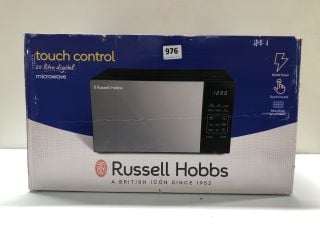 RUSSELL HOBBS TOUCH CONTROL 20 LITRE DIGITAL MICROWAVE MODEL: RHMT2005B