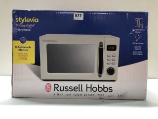 RUSSELL HOBBS STYLEVIA 20 LITRE DIGITAL MICROWAVE MODEL: RHM2026B