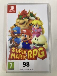 NINTENDO SWITCH SUPER MARIO RPG CONSOLE GAME