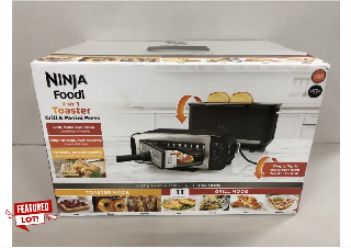 NINJA FOODI 3 IN 1 GRILL AND PANINI PRESS RRP £129.00