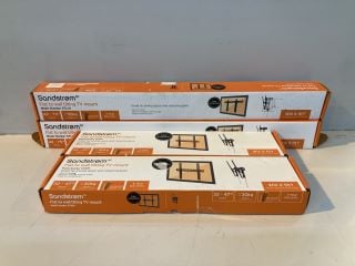 4 X SANDSTROM WALL MOUNTS