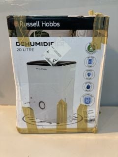 RUSSELL HOBBS 20LITRE DEHUMIDIFIER