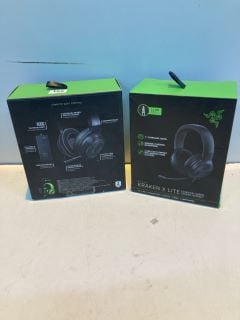 3 X RAZER KRAKEN TOURNAMENT EDITION GAMING HEADSET