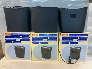 6 X ITEMS TO INC LOGIK STRIP CUT SHREDDER