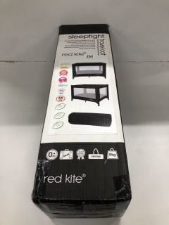 2 X ITEMS TO INC RED KITE SLEEPTIGHT TRAVEL COT 2