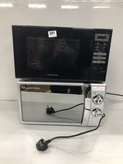 2 X MICROWAVES TO INC RUSSELL HOBBS MICROWAVE