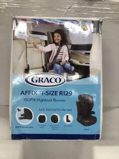 GRACO AFFIX I SIZE R129 ISOFIX HIGHBACK BOOSTER SEAT