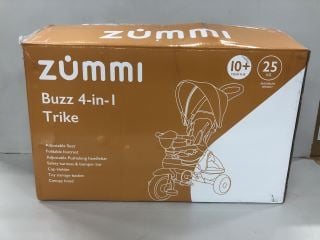 ZUMMI BUZZ 4 IN 1 TRIKE