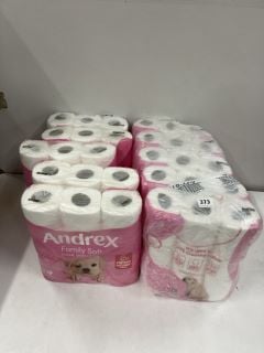 10 X PACKS OF 8 ANDREX TOILET ROLL