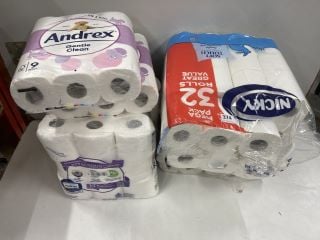 LARGE QUANTITY OF TOILET ROLL