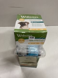 3 X PET FOOD PRODUCTS TO INC WHIMZEES WELLNESS DAILY DENTAL DOG TREATS - BEST BEFORE 07/27