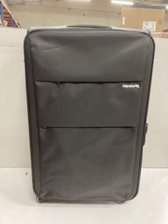 HANKE SOFTSIDE BLACK SUITCASE