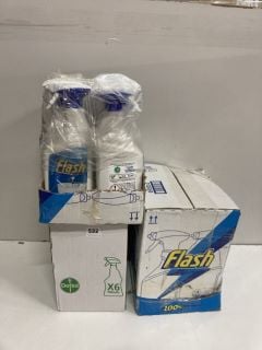 QTY OF CLEANING PRODUCTS INC FLASH IMPECCABLE CLEAN BATHROOM