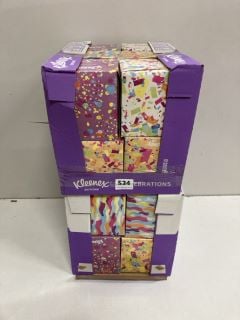 2 X KLEENEX BRAND TISSUE CELEBRATIONS