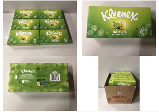 BOX OF KLEENEX BALSAM TISSUES