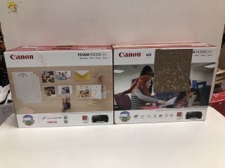 2 X CANON PRINTERS INC CANON PIXMA TS3750I PRINTER