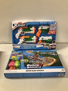 4 X ZURU X SHOT WATER GUN