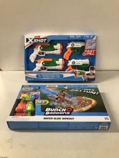 4 X ZURU X SHOT WATER GUN